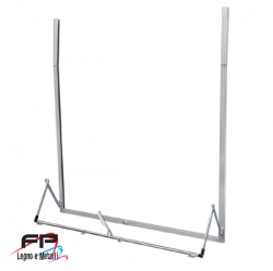 Apparecchio a sporgere in alluminio misto ferro a leva centrale